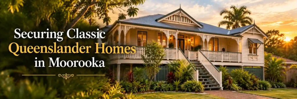 Classic Queenslander home security in Moorooka
